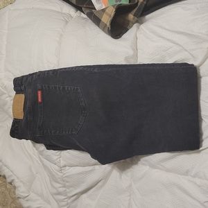 Vintage Guess Boot Cut Jeans, Cordoroy, zipper & button, Sz 30